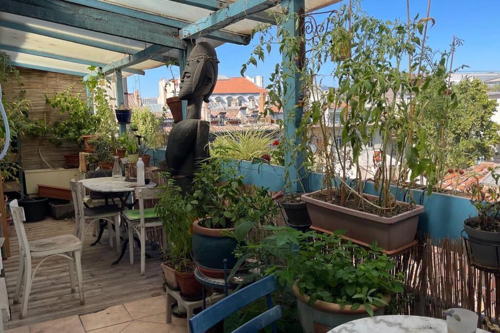 Appartement Terrasse Proche Vieux-Port Marseille Exteriör bild