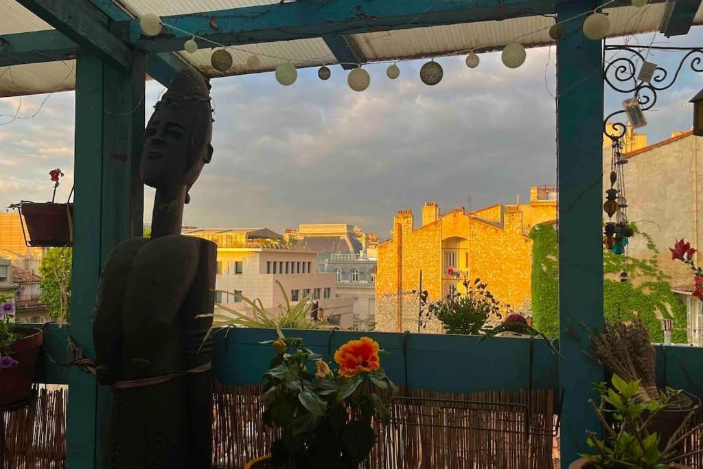 Appartement Terrasse Proche Vieux-Port Marseille Exteriör bild